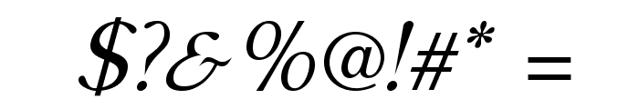 AccanthisADFStdNo2-Italic Font OTHER CHARS