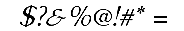 AccanthisADFStdNo3-Italic Font OTHER CHARS
