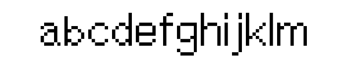 Ace Attorney Regular Font LOWERCASE