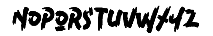 Ace Nova Brush Font UPPERCASE