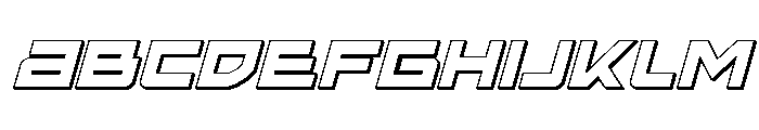 Ace of Swords 3D Italic FONT