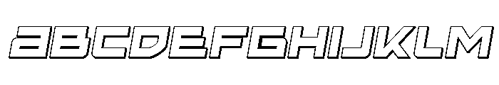 Ace of Swords 3D Semi-Italic FONT