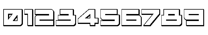 Ace of Swords 3D Font OTHER CHARS
