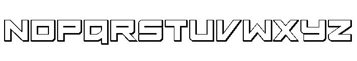 Ace of Swords 3D Font LOWERCASE
