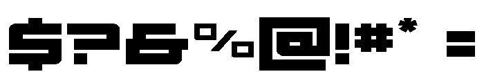 Ace of Swords Expanded Font OTHER CHARS