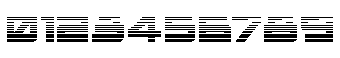 Ace of Swords Gradient Font OTHER CHARS