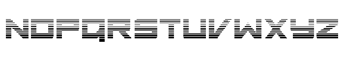 Ace of Swords Gradient Font LOWERCASE