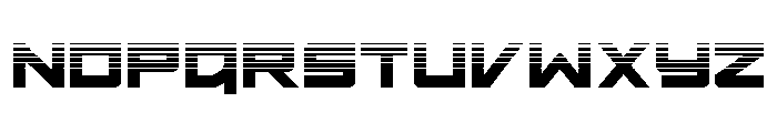 Ace of Swords Halftone Font LOWERCASE