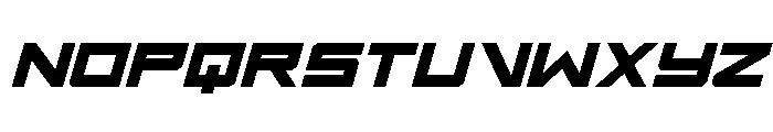 Ace of Swords Italic Font UPPERCASE