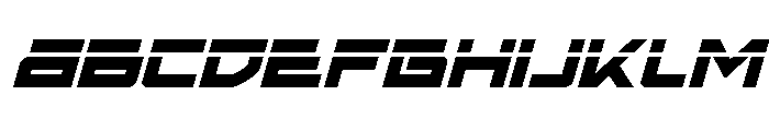 Ace of Swords Laser Italic FONT