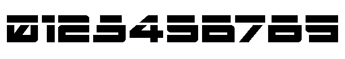 Ace of Swords Laser Font OTHER CHARS