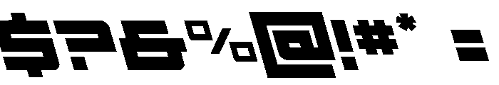 Ace of Swords Leftalic Font OTHER CHARS