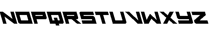 Ace of Swords Leftalic Font UPPERCASE