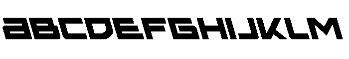Ace of Swords Leftalic FONT