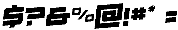 Ace of Swords Rotalic Font OTHER CHARS