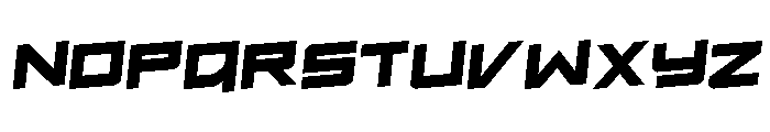 Ace of Swords Rotalic Font LOWERCASE