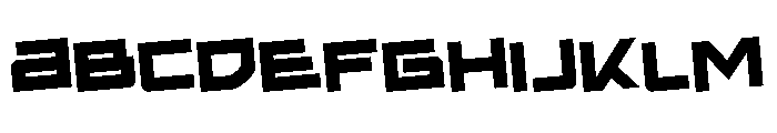 Ace of Swords Rotated FONT