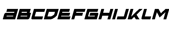 Ace of Swords Spaced Italic FONT