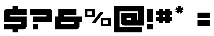 Ace of Swords Spaced Font OTHER CHARS
