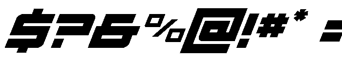 Ace of Swords Super-Italic Font OTHER CHARS