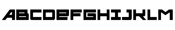Ace of Swords Font UPPERCASE