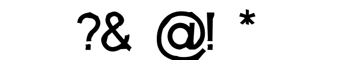 Acheron Free Font OTHER CHARS