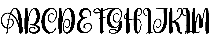 Achieved Font UPPERCASE