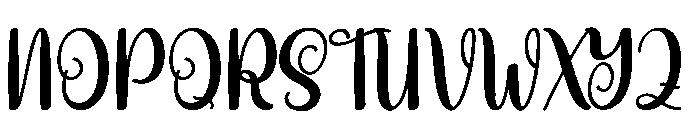 Achieved Font UPPERCASE