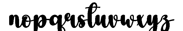 Achieved Font LOWERCASE