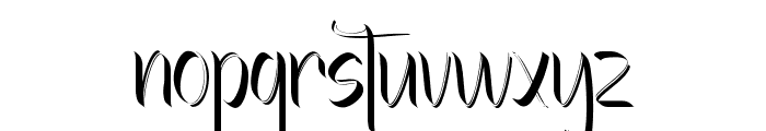 Achilleas Demo Font LOWERCASE
