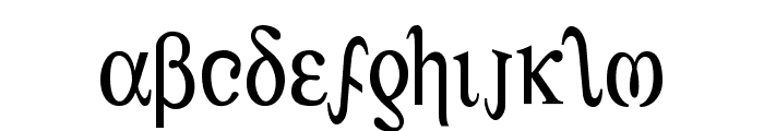 Achilles Condensed Font LOWERCASE