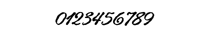 Achilleus Script Font OTHER CHARS