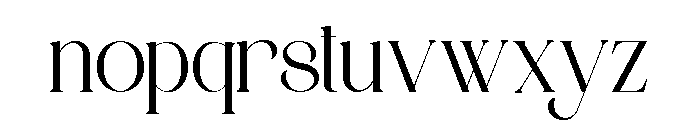 Achilo Font LOWERCASE