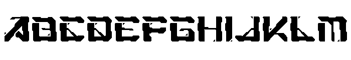 Achron Font UPPERCASE