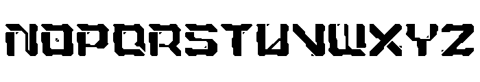 Achron Font UPPERCASE