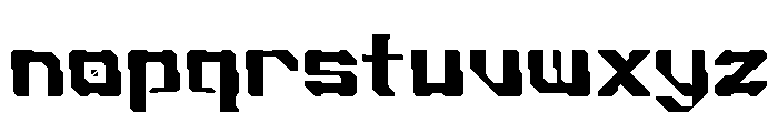 Achron Font LOWERCASE