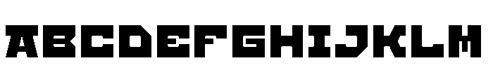 Achtung Bravo Font UPPERCASE