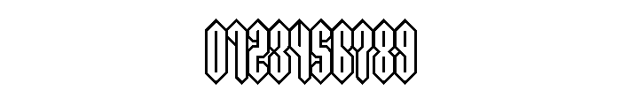 Acid Crush Regular Font OTHER CHARS