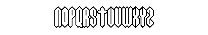 Acid Crush Regular Font LOWERCASE