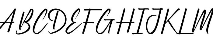 Ackworth Demo Font UPPERCASE