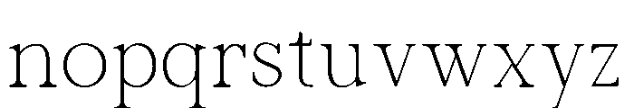 Actalou Font LOWERCASE