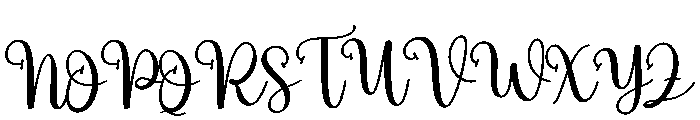 Active Font UPPERCASE
