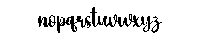 Active Font LOWERCASE