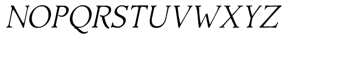 Acadami Italic Font UPPERCASE