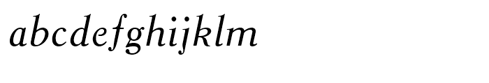 Academy Italic Font LOWERCASE