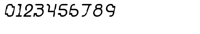 Acetone Oblique Font OTHER CHARS