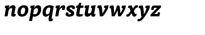 Achille II Cyrillic FY Black Italic Font LOWERCASE