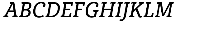 Achille II Cyrillic FY Medium Italic Font UPPERCASE
