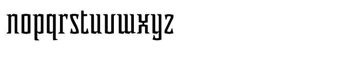 Acolyte Regular Font LOWERCASE