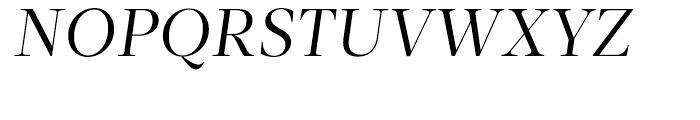 Acta Headline Book Italic Font UPPERCASE